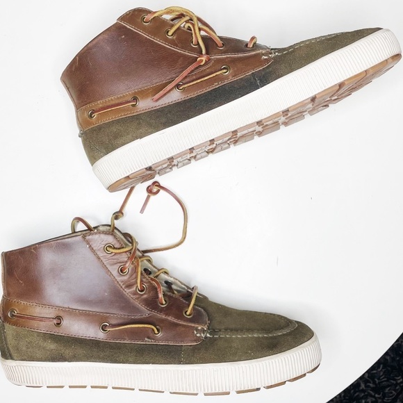 Polo Ralph Lauren Deleon Chukka High Top Ankle Lace Boot Men’s Size 13 - Picture 1 of 9